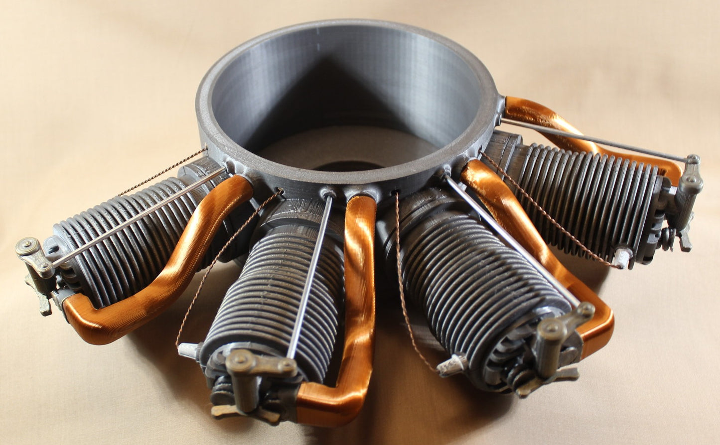 Oberursel 4 cylinder variant