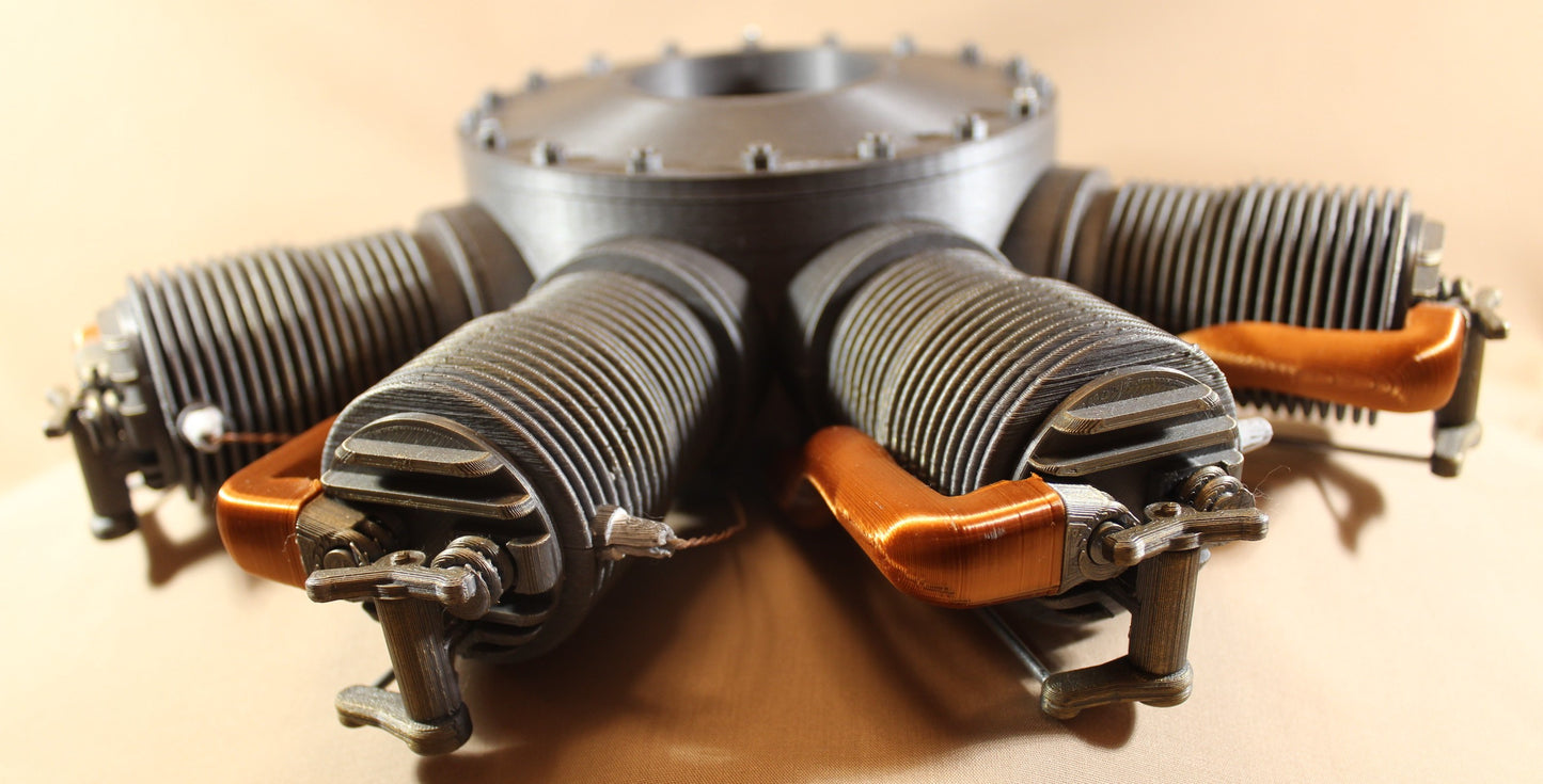 Oberursel 4 cylinder variant