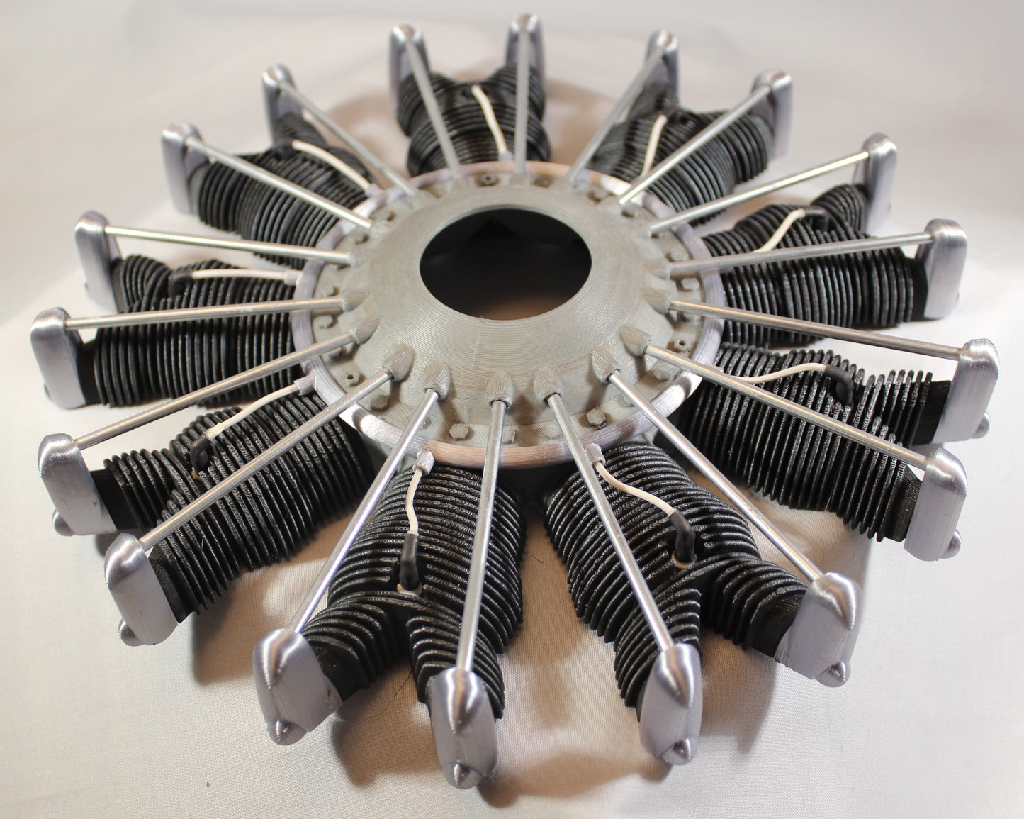 Pratt and Whitney Wasp- half cylinders