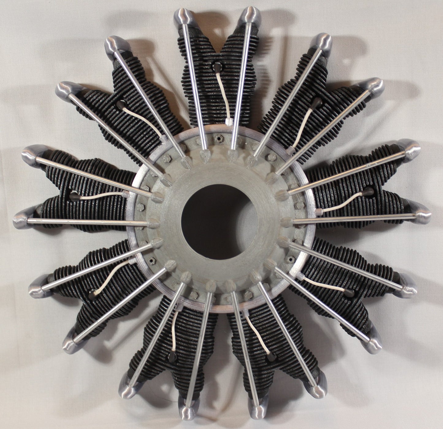 Pratt and Whitney Wasp- half cylinders