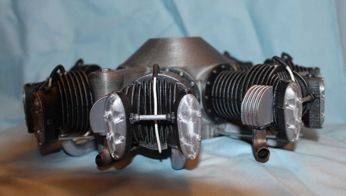 Continental R-670 - full cylinders