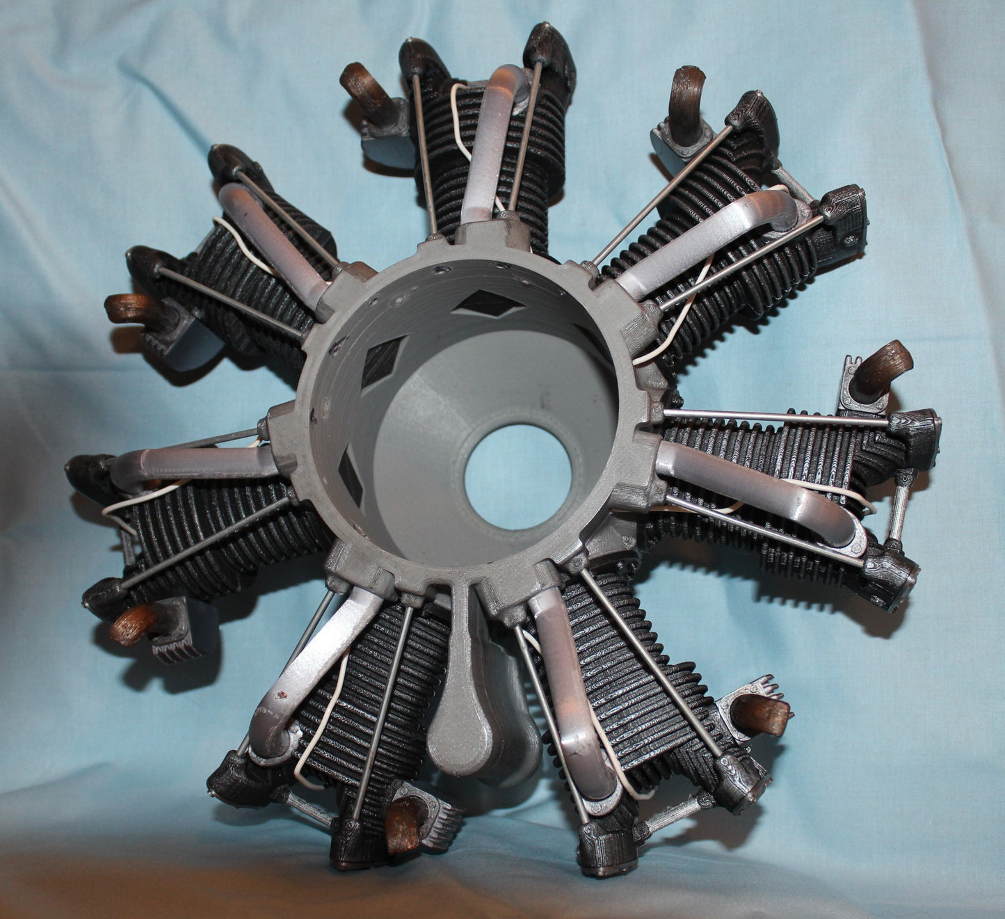 Continental R-670 - full cylinders